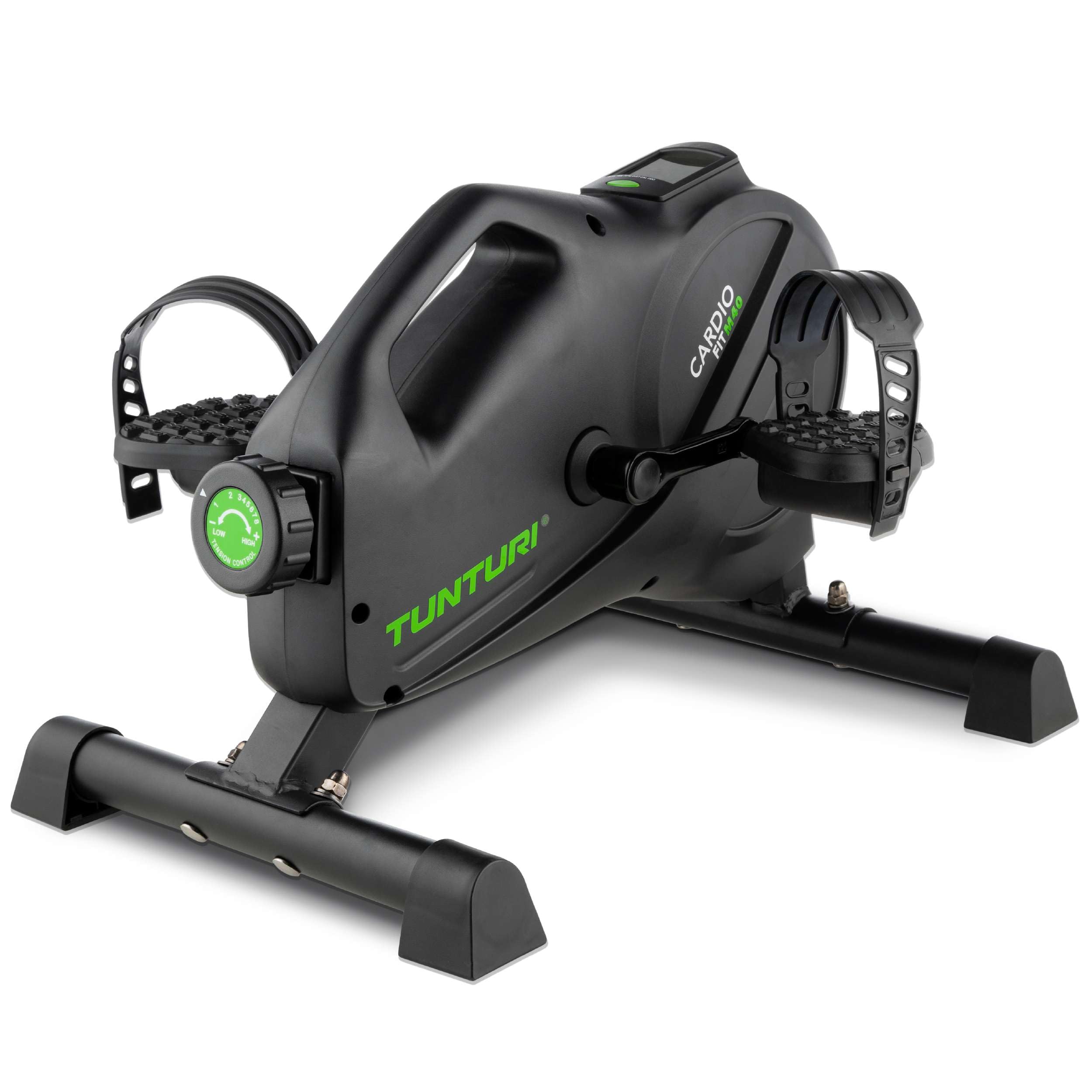Tunturi Cardio Fit M40 Mini Vélo d'appartement entraînement des jambes et des bras résistance réglable écran LCD