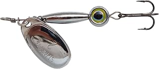 Thundermist Lure Company Eye#3-S-S-SIL Stingeye Spinner Fishing Lure, Silver