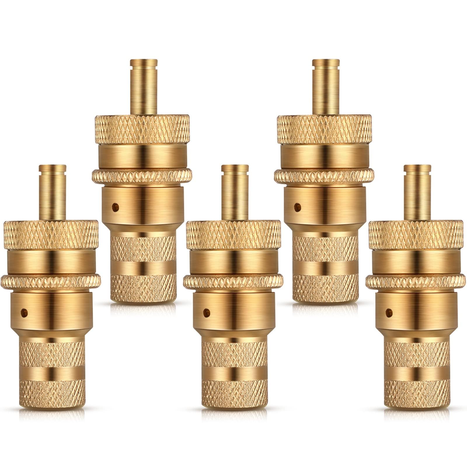 6-30 PSI Automatic Tire Deflator Kit, Air Down Tire Deflators Offroad Accessories for Jeep, Car, Truck, Motorcycle, and ATV Tires(5 Pack)