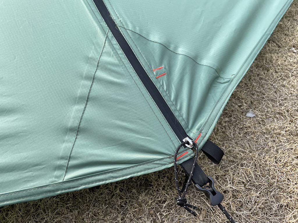 Amazon | 4-6人用 ワンポールテント 2つの出入口 高さは約200cm 換気窓