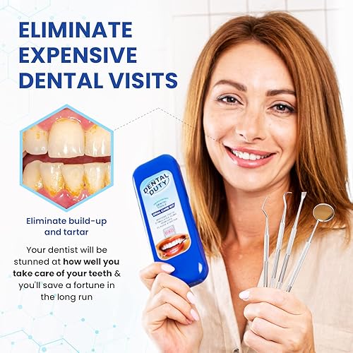 Miniatura 2 de Kit de higiene dental set de remoción de placa y sarro - raspador de sarro de acero inoxidable - mondadientes - cureta dental y odontoscopio.