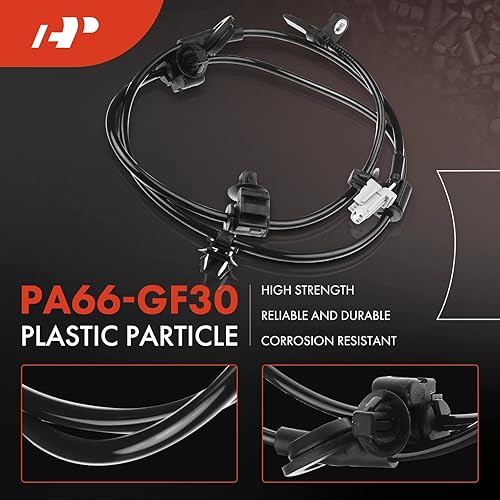 Miniatura 4 de A-Premium Sensor de velocidad de rueda ABS compatible con modelos Subaru - Impreza 2012 2013 2014 2015 - Lado trasero del conductor y del pasajero,