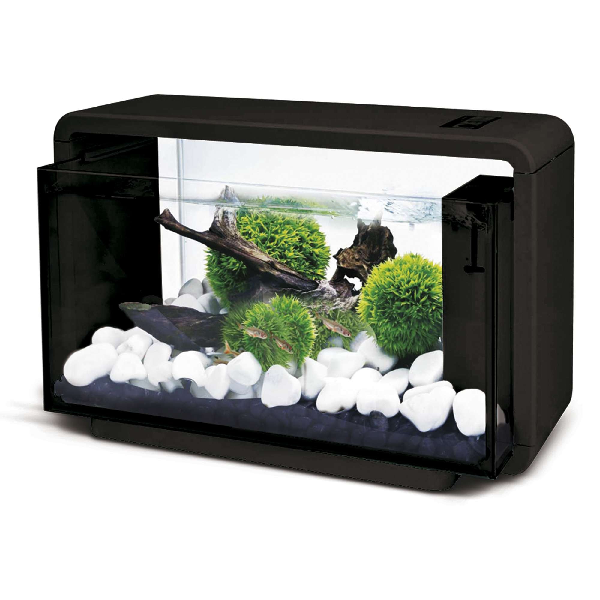 ICA 05106 naturalne akwarium biotopowe E-25, czarne