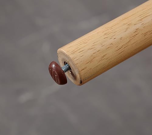 Miniatura 7 de Silla decorativa de lino moderna de mediados de siglo, silla cómoda con brazo con marco de madera maciza, silla de lectura tapizada, acogedora silla