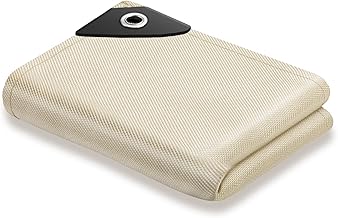 Welding Blanket Fire Resistant Large 4x6 ft - Fiberglass Flame Retardant Fabric 1022 °F High Temp Heat Shield Blankets Insulation Mat for Soldering, Grill, Industrial, Smoker, Camping