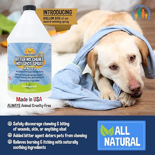 Vista 19 de Bodhi Dog Espray de manzana amarga ayuda natural para el entrenamiento de perros y cachorros, disuade a los perros de masticar y morder, hecho