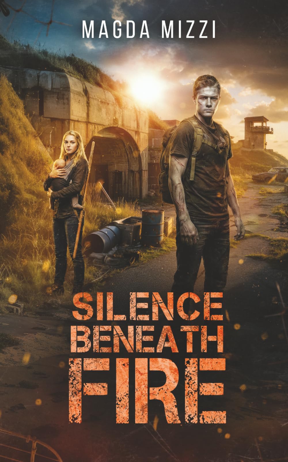 Silence Beneath Fire: A post apocalyptic romance. (The Distorted Horizon)