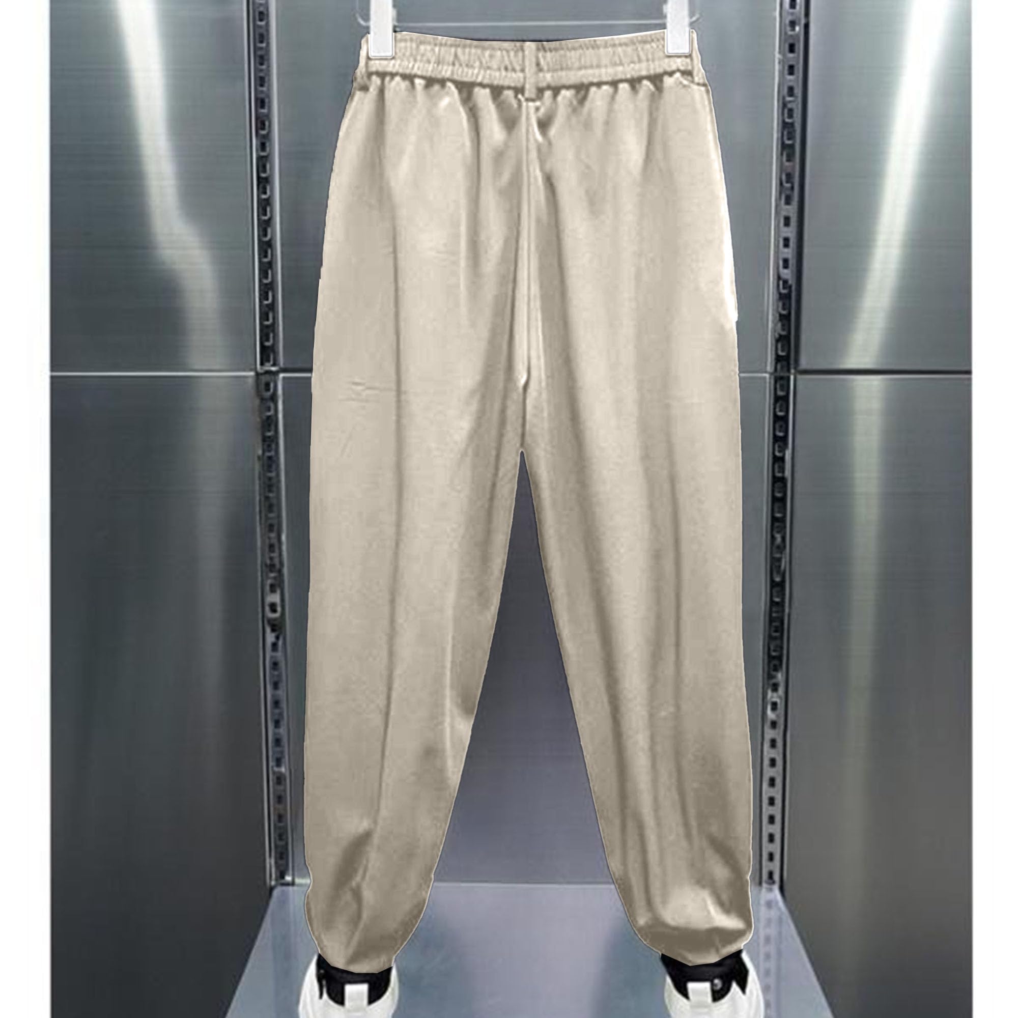 Męskie rozciągliwe spodnie golfowe joggery slim fit stretch bieganie podróż sukienka spodnie golfowe joggery spodnie, regulowane obszycia