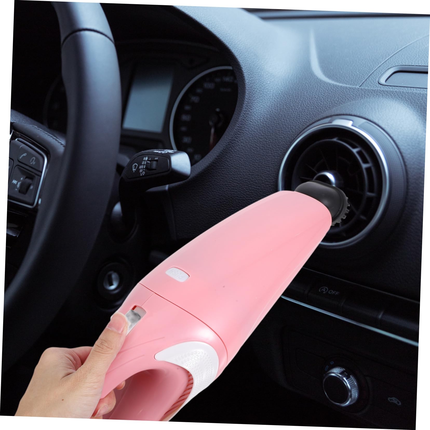 Cabilock Aspiradora de Coche Portátil de Mano Carga USB para Uso Seco y Húmedo para Limpieza de Vehículos y Hogar Miniaspiradora
