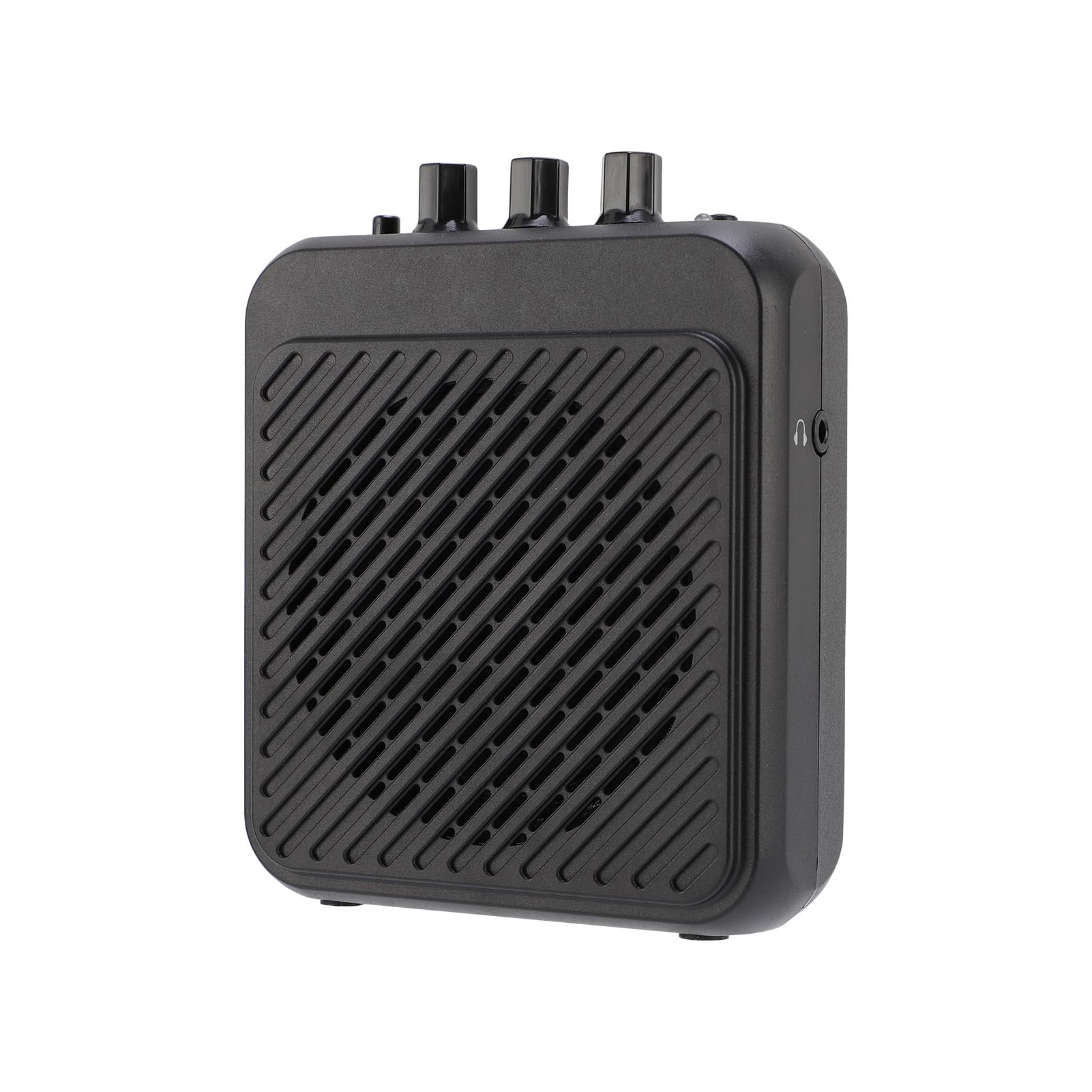 Dilwe Mini Amplificador de Guitarra, Amplificador Portátil Recargable de 3 W con Modos Duales de Limpieza y Sobremarcha para Práctica en Interiores y Viajes