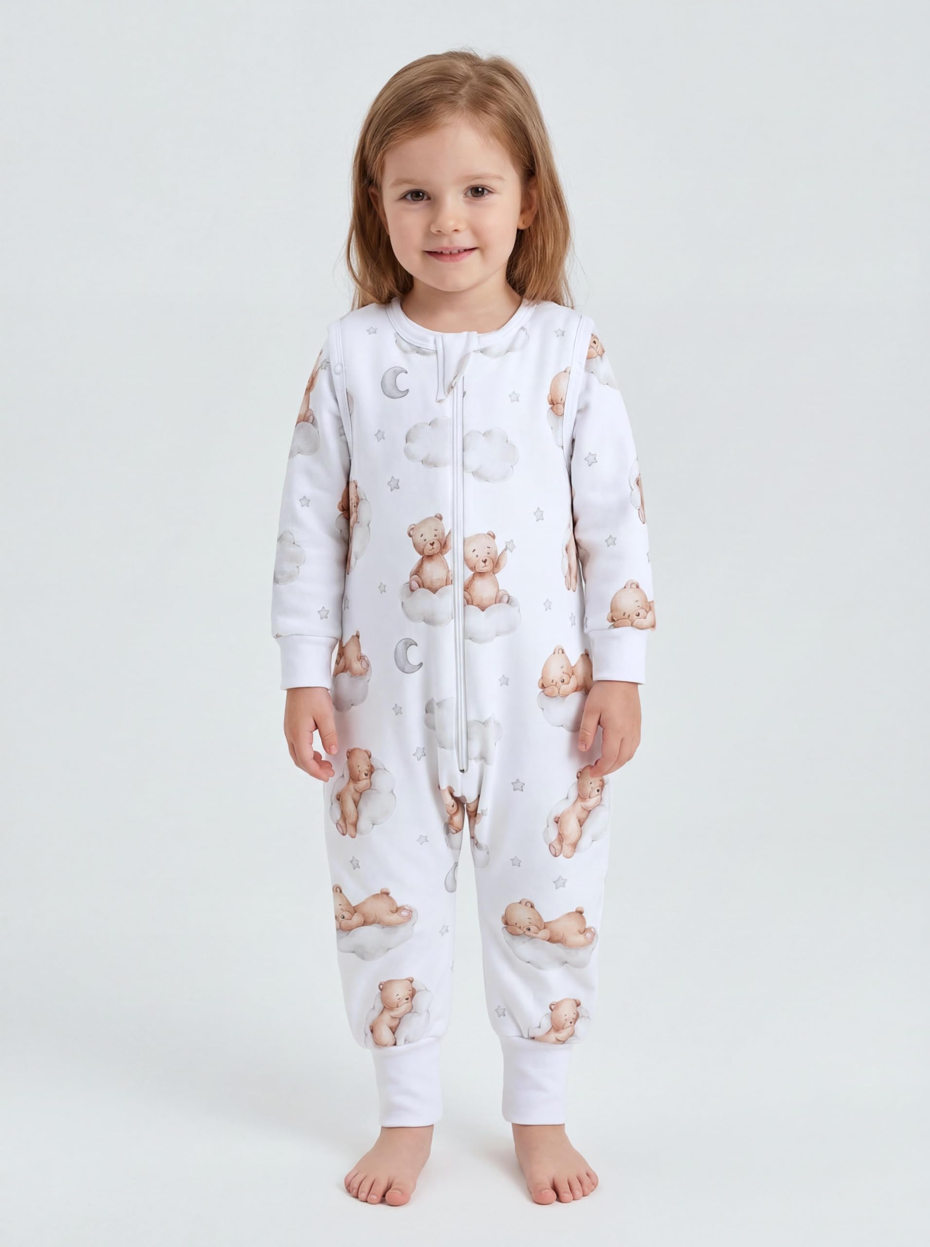 TupTam Sacco Nanna con Piedini – Sacco Nanna Invernale 2.5 TOG in Cotone OEKO-TEX