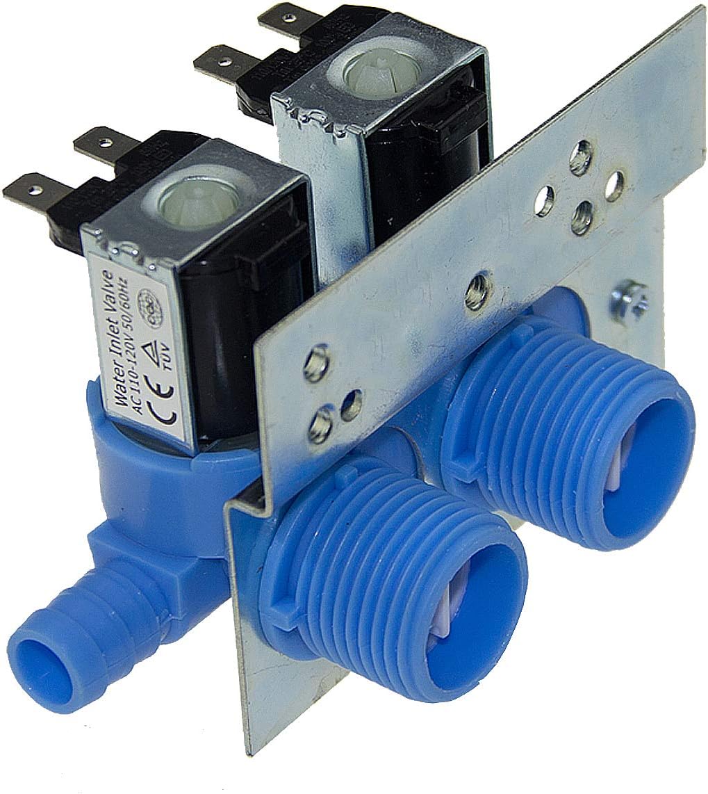 285805 Clothes Washer Water Inlet Valve with Mounting Bracket for Whirlpool 292197