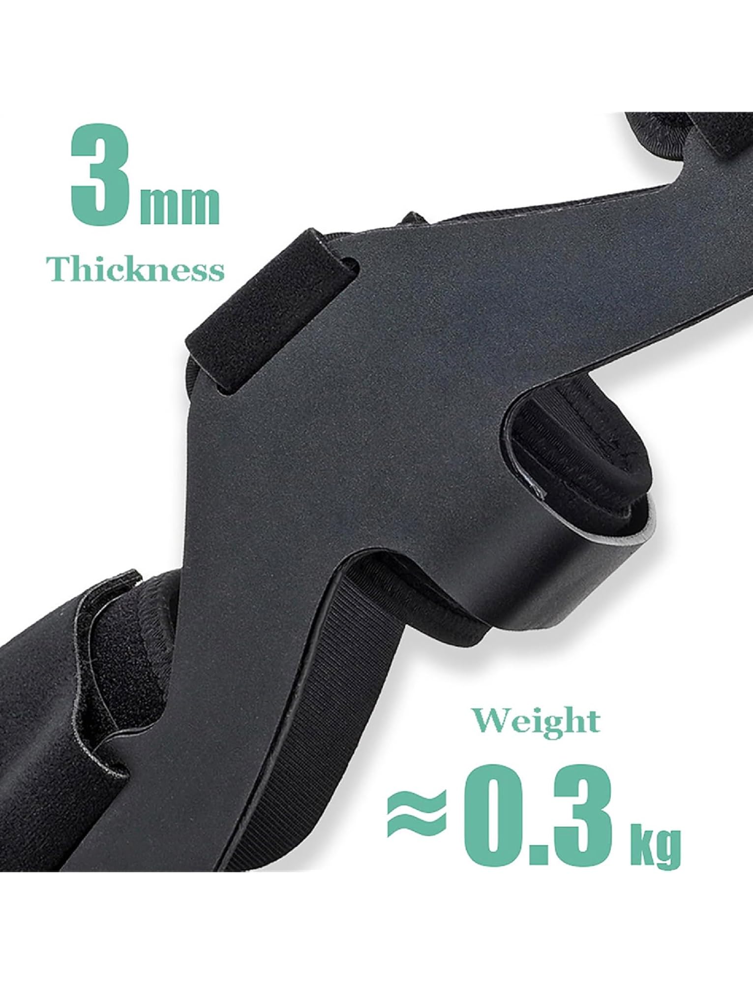 Generisch Knie-Hyperextensionsorthese, verstellbare Kniestützorthese, Wegfahrsperrenschutz zur Linderung von Gelenkschmerzen(Left,L)