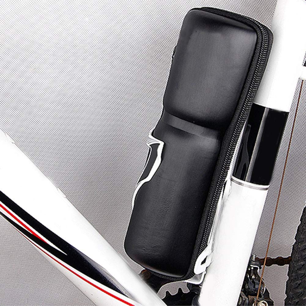 Kettle - Borsa rigida per portabibidet, per bicicletta con guscio duro nero, per kit di attrezzi da bicicletta