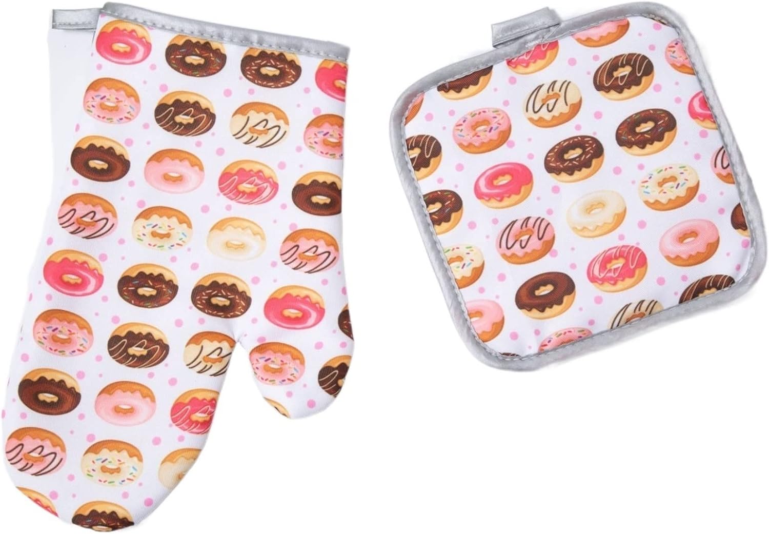 ベーキンググローブ ベーキング断熱手袋 BBQまたはキッチン用 電子レンジ用グローブ デザート鍋つかみ マット コットン オーブンミ