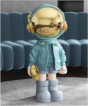 Statues Ornaments Astronaut Large Floor Ornaments Home Decorations Sculpture Figurines Ornaments Color C