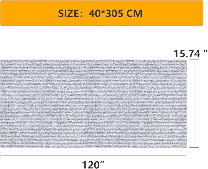 Protector para muebles rascador de gato 120x15.8 in miniatura 7