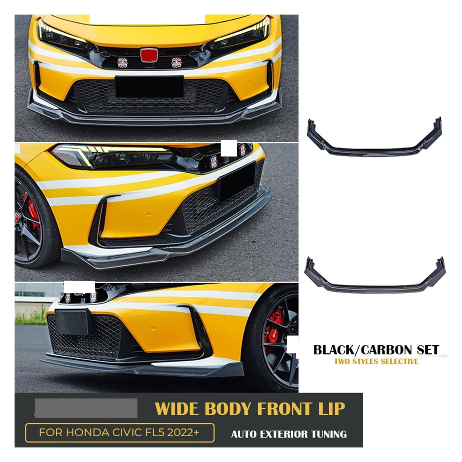 przedniego zderzaka Do Civic Type R Fl5 2022+