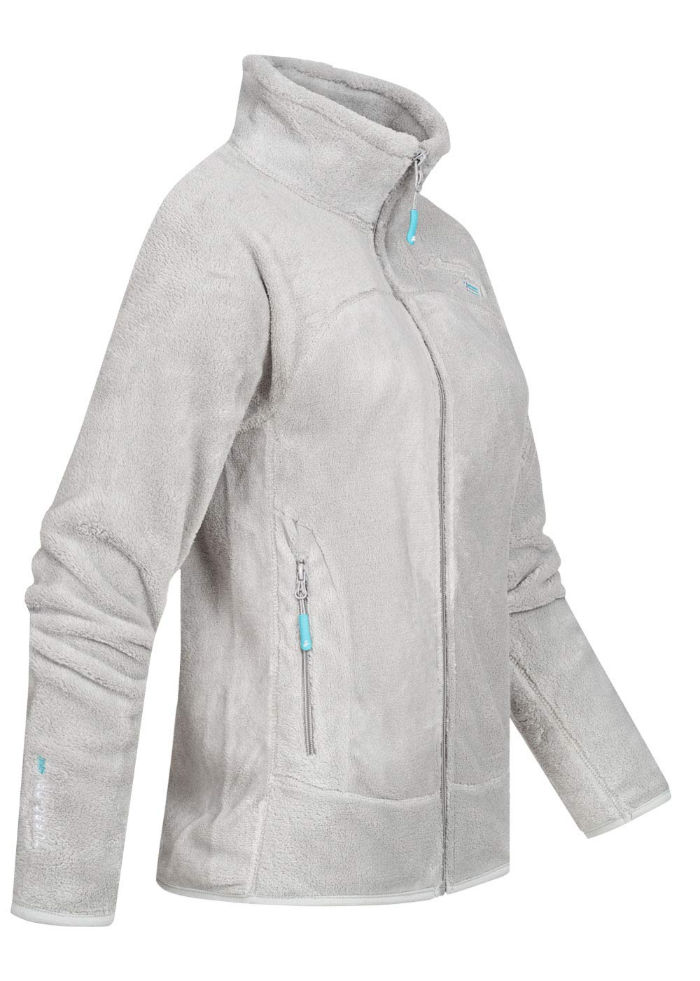 Geographical Norway Uniflore Lady Gilet, Gris Clair, Large (Size:3) Femmes