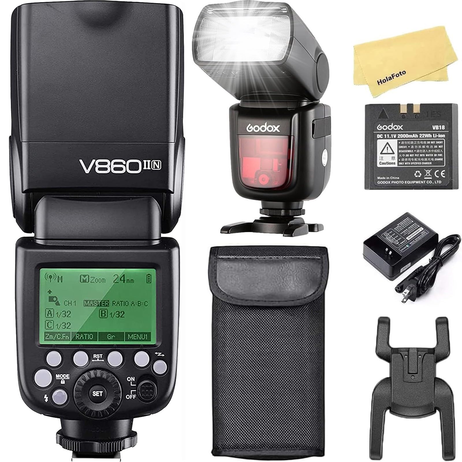 Amazon.com : Godox V860II-N Camera Flash for Nikon D800 D700 D7100