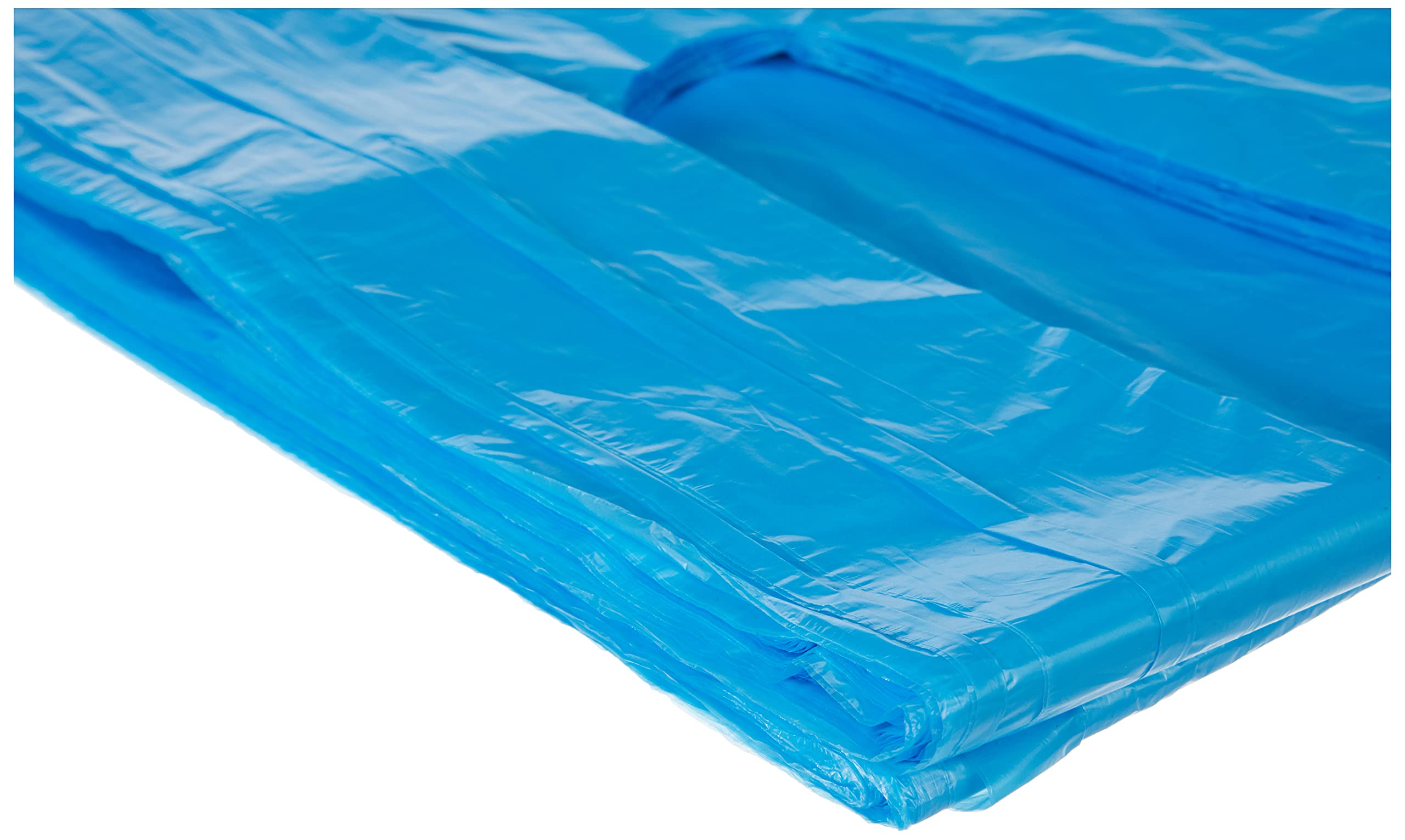 Regal Grembiule Unisex Adulti Blu, 100% Polietilene, Tinta Unita, Confezione Piatta, 100 Pezzi