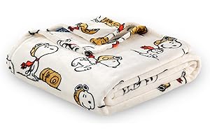 Berkshire Peanuts VelvetLoft Plush Snoopy Blanket