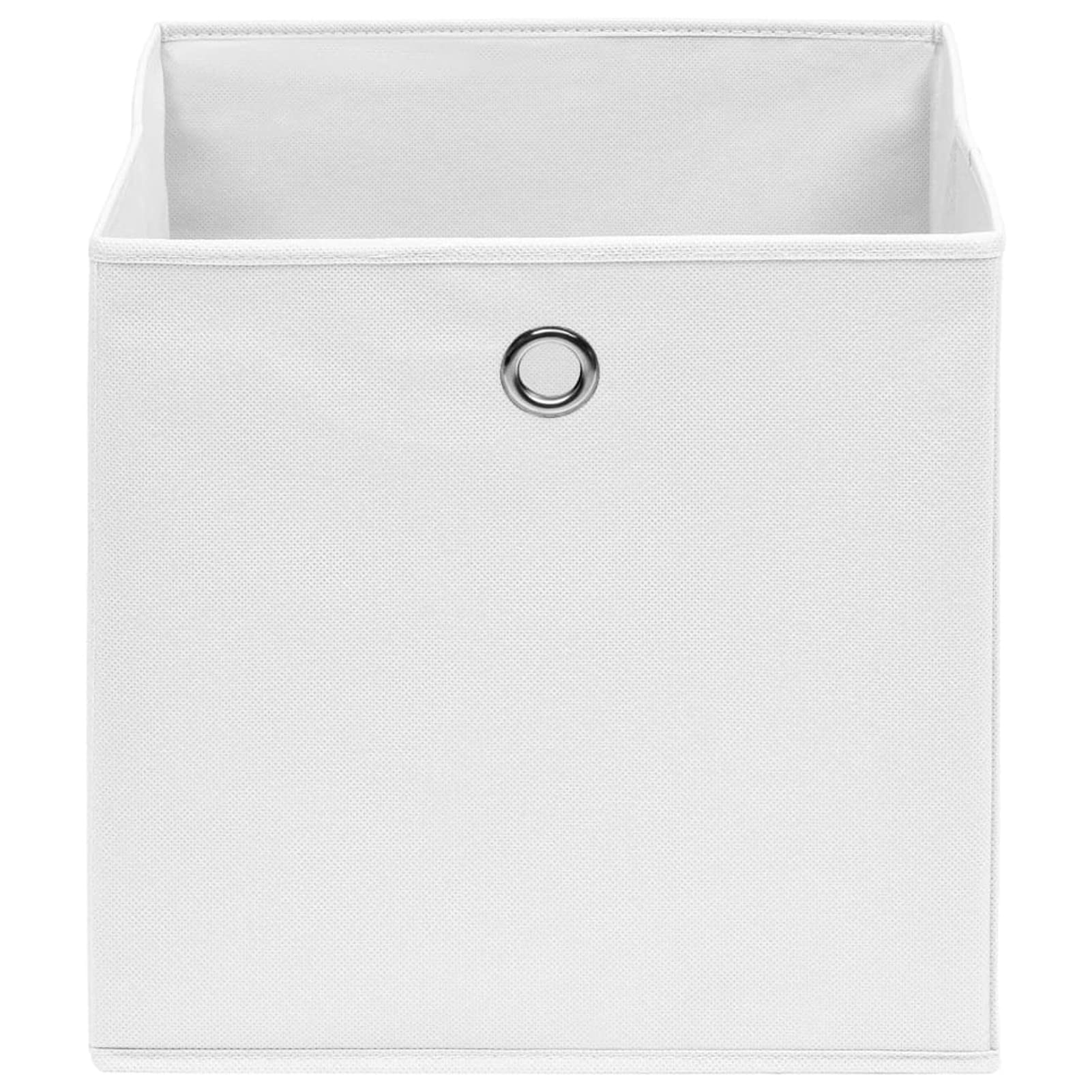 Aufbewahrungsboxen 10 STK Spielzeugkiste, Aufbewahrungskiste, Kleideraufbewahrung, Kleideraufbewahrung & Organisation, Vliesstoff 28x28x28 cm Weiß