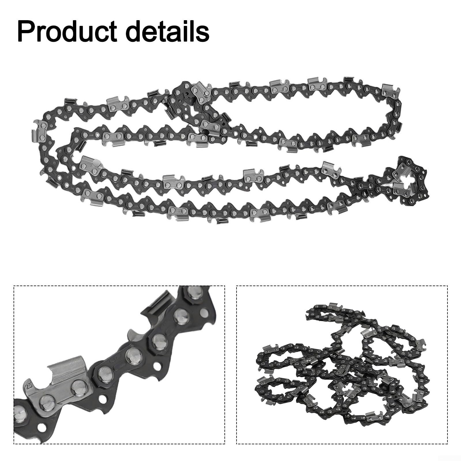 Cadena Para Motosierra 22 Pulgadas - Paso 0.325 LP, Calibre 0.058, 86 Eslabones, Diseño Semicincel