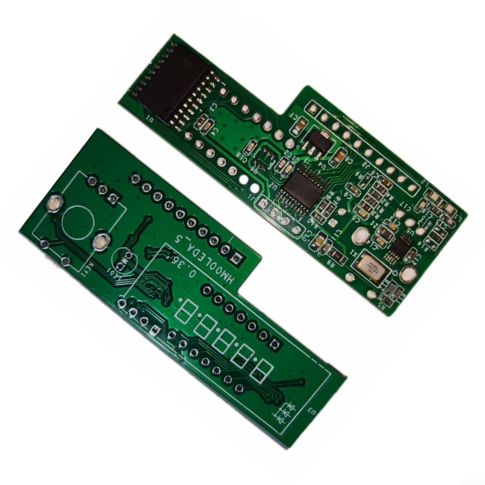 Kit récepteur PLL R20 pour radio FM 88-108 MHz et AM 118-136 MHz, kit radio DIY avec microcontrôleur STC8H1K17, design super hétérodyne pour les amateurs d'aviation, boîtier 71 x 100 mm