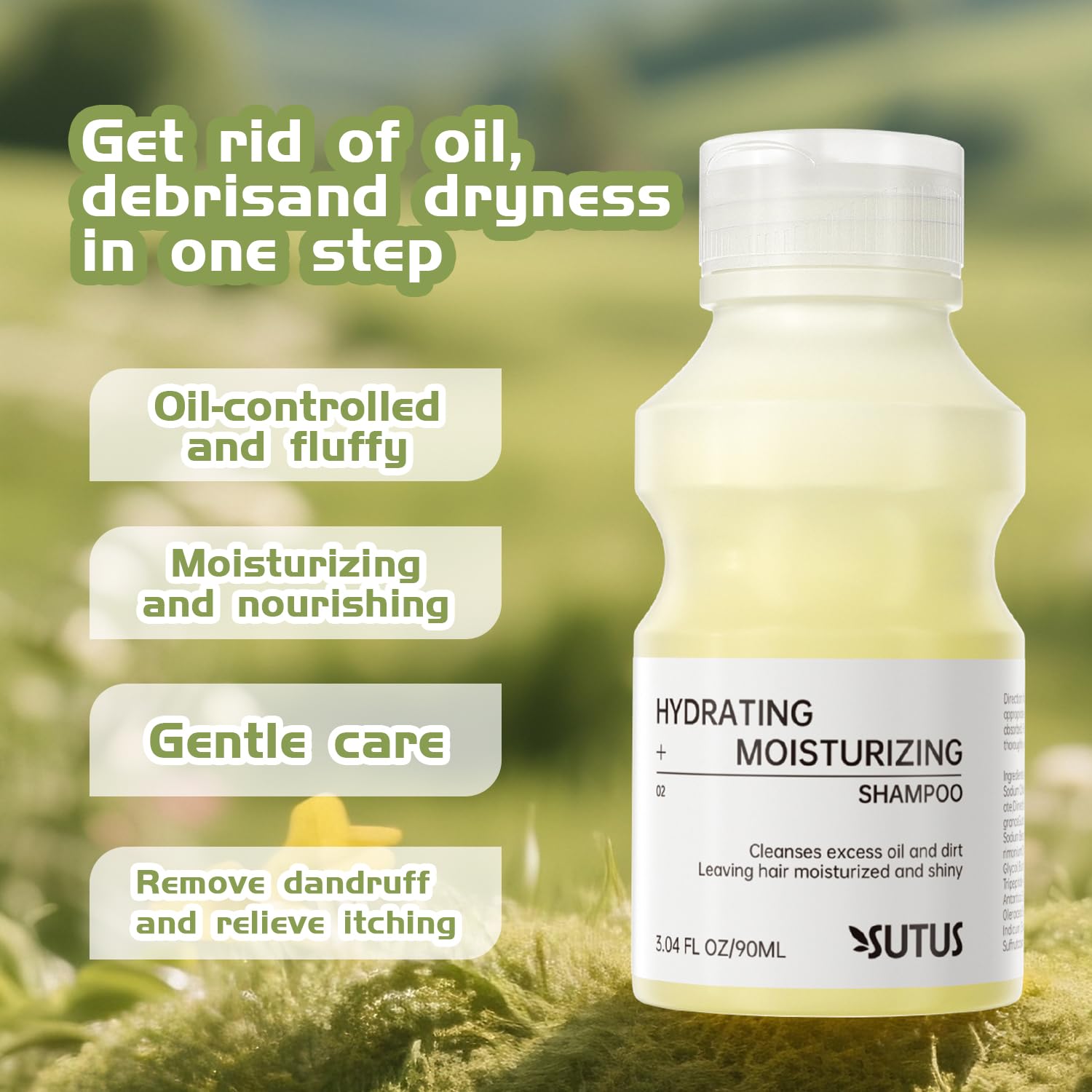 SUTUS Elvive Hyaluron Plump Hydrating Shampoo for Dehydrated, Dry Hair Infused with Hyaluronic Acid Care Complex, Paraben-Free, 3.04 Fl Oz for travel - Image 6