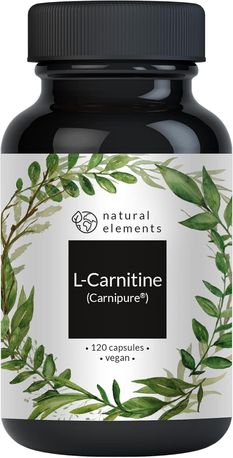 L-Carnitine 2000 – Premium: Carnipure® van Lonza – 120 capsules – laboratorium getest, hoge dosis, veganistisch