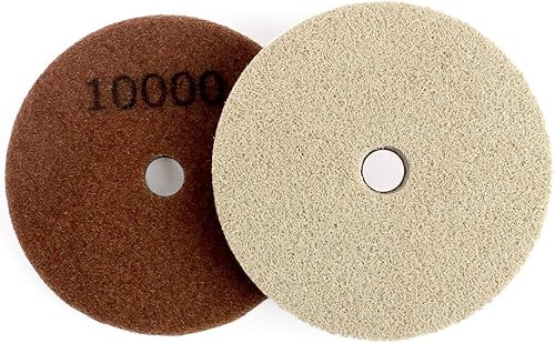 Miniatura 8 de Z-LION Almohadillas de pulido de fibra de esponja de diamante de 5 "para limpieza de piedra de mármol de granito (juego de 7 piezas)