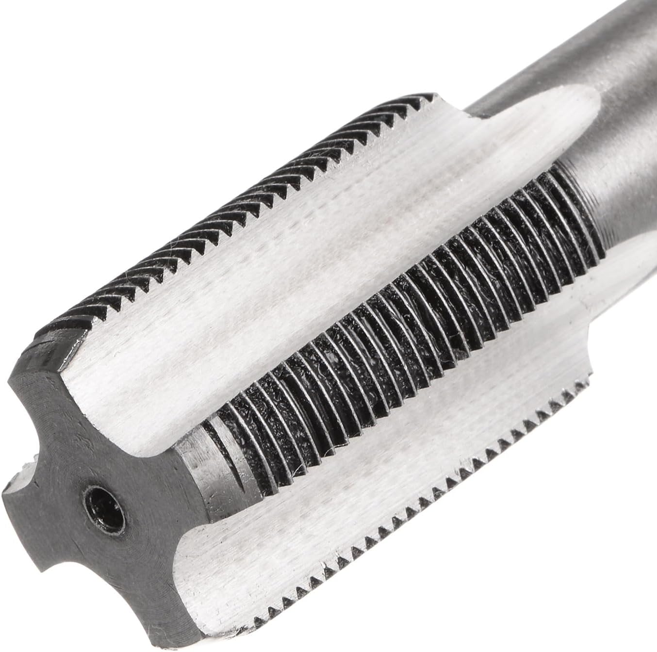 uxcell Metric Hand Tap M27 Thread 1.5 Pitch 4 Straight Flutes H2 Alloy Tool Steel Bottom & Taper Screw Tap Set Tapping Tools for Repairing 1 Pair