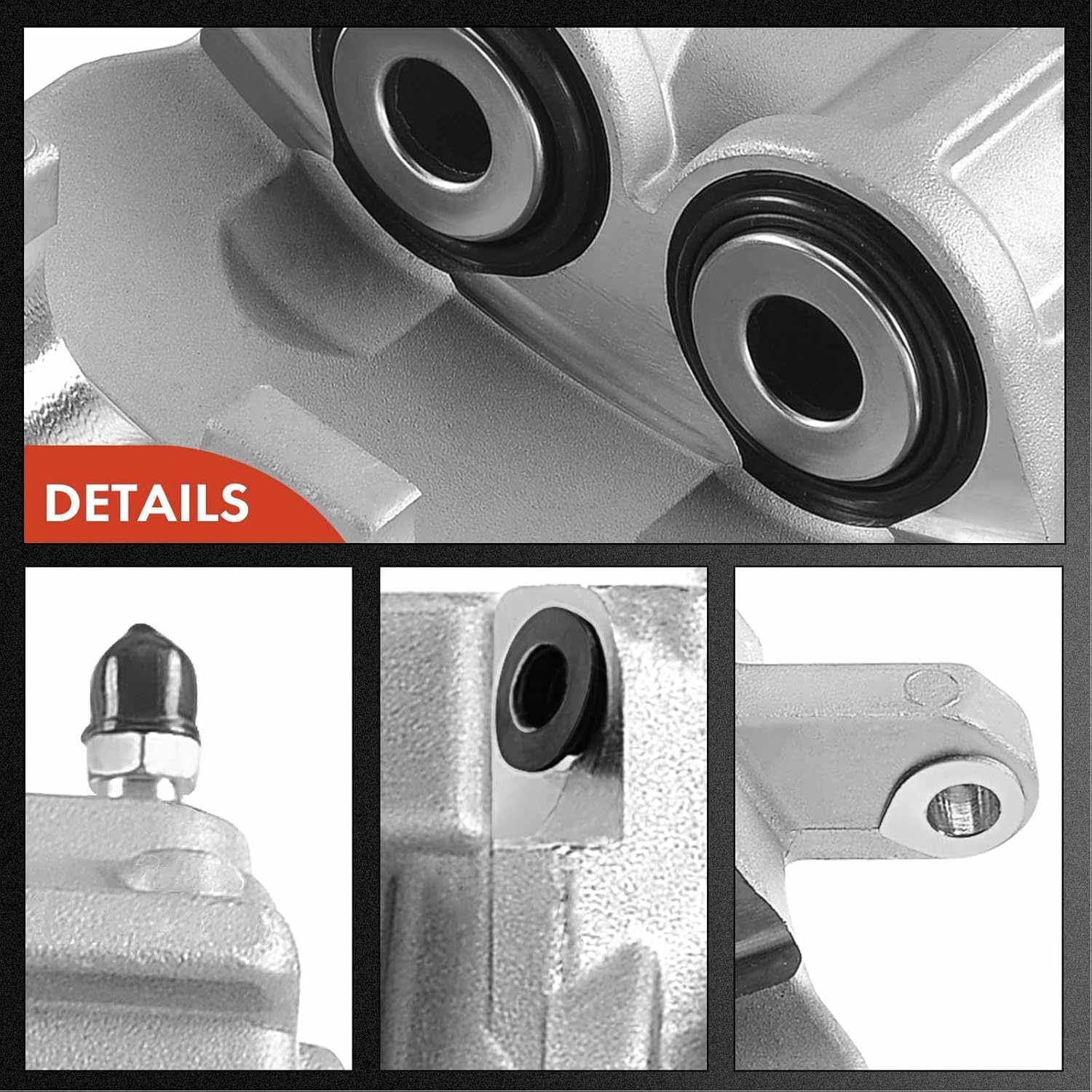 A-Premium Disc Brake Caliper Assembly Without Bracket Compatible with Dodge and Chrysler Models - Charger 2006-2021, Challenger 2009-2021, 200 2013-2014, 300 2005-2021, Magnum, Caliber, Avenger