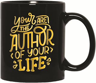 Life Writing Inspiration Creative Narratives for Novelists Authors and Masters Gift for Writers 11oz 15oz Black Coffee Mug