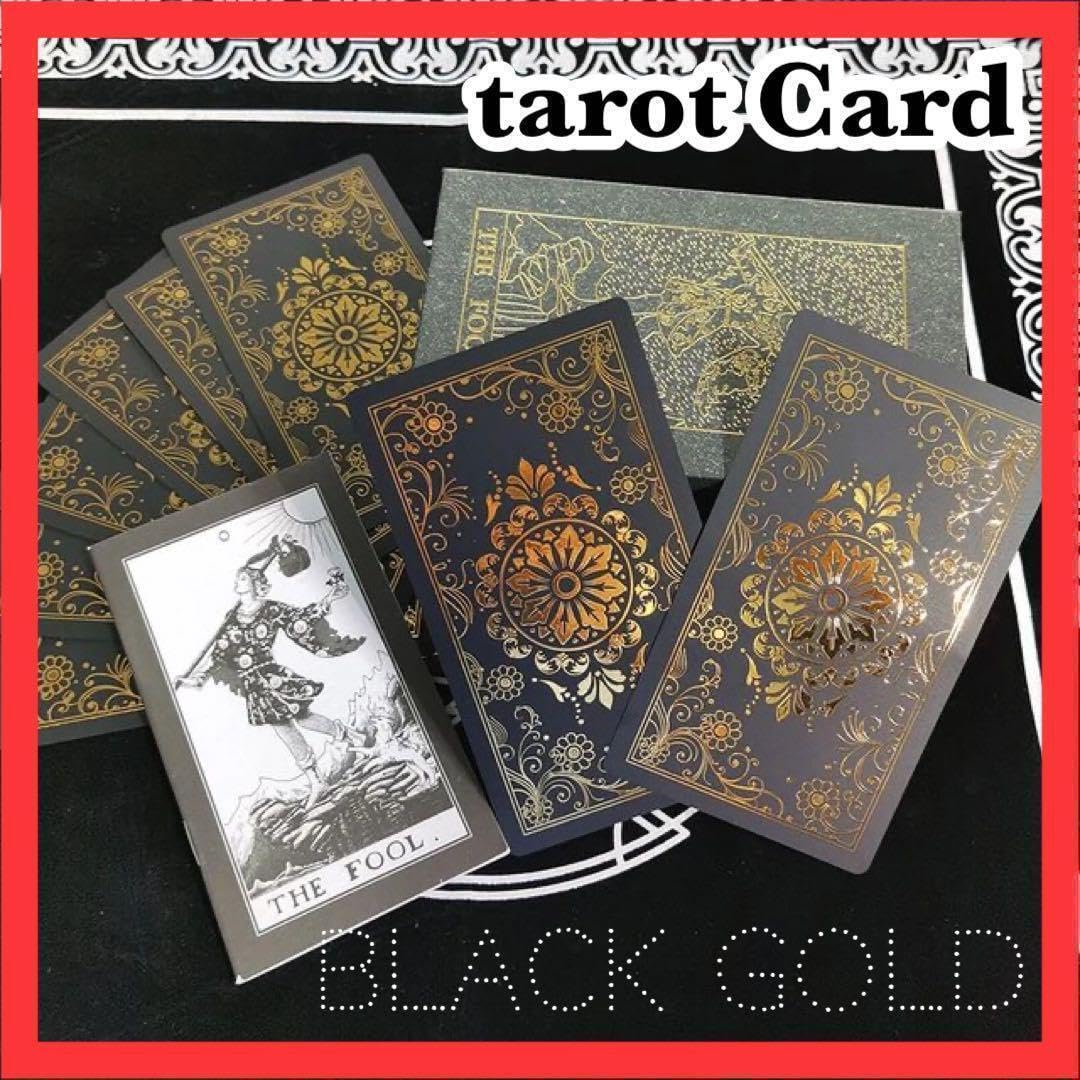 Amazon | 希少◎タロットカードセット オラクルカード ブラック 