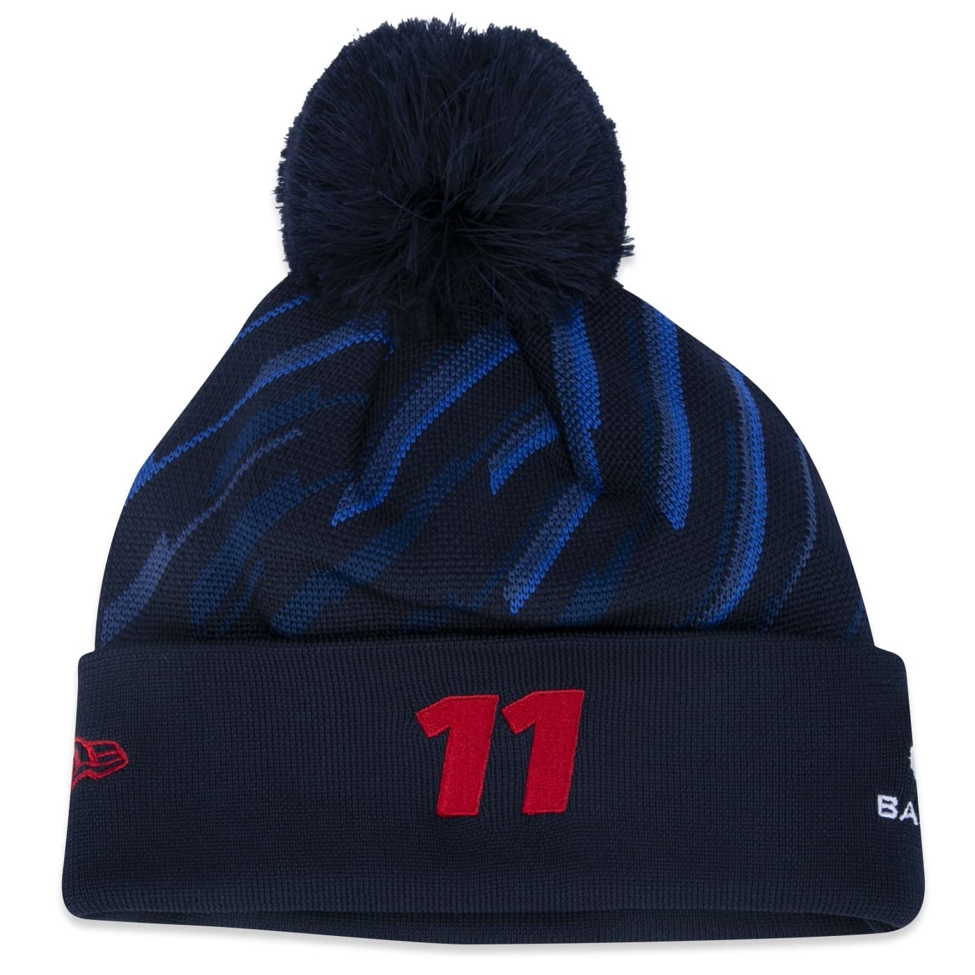 New Era Red Bull F1 Racing SP Driver Cuff Knit Beanie, Navy Blue, osz