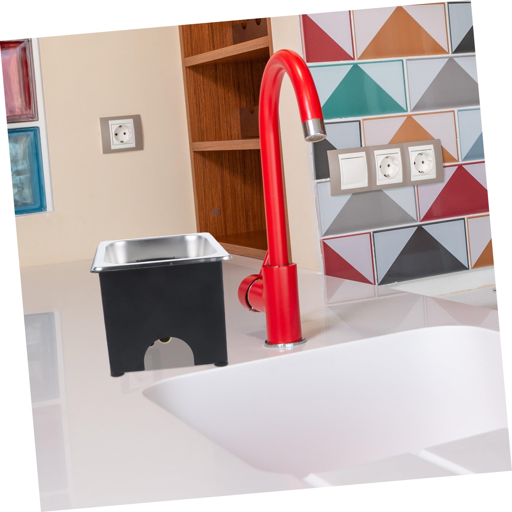 jojofuny Enjuagadora De Vidrio Acero Inoxidable Enjuagadora De Lavadora De Vasos De Botellas Alta Presión