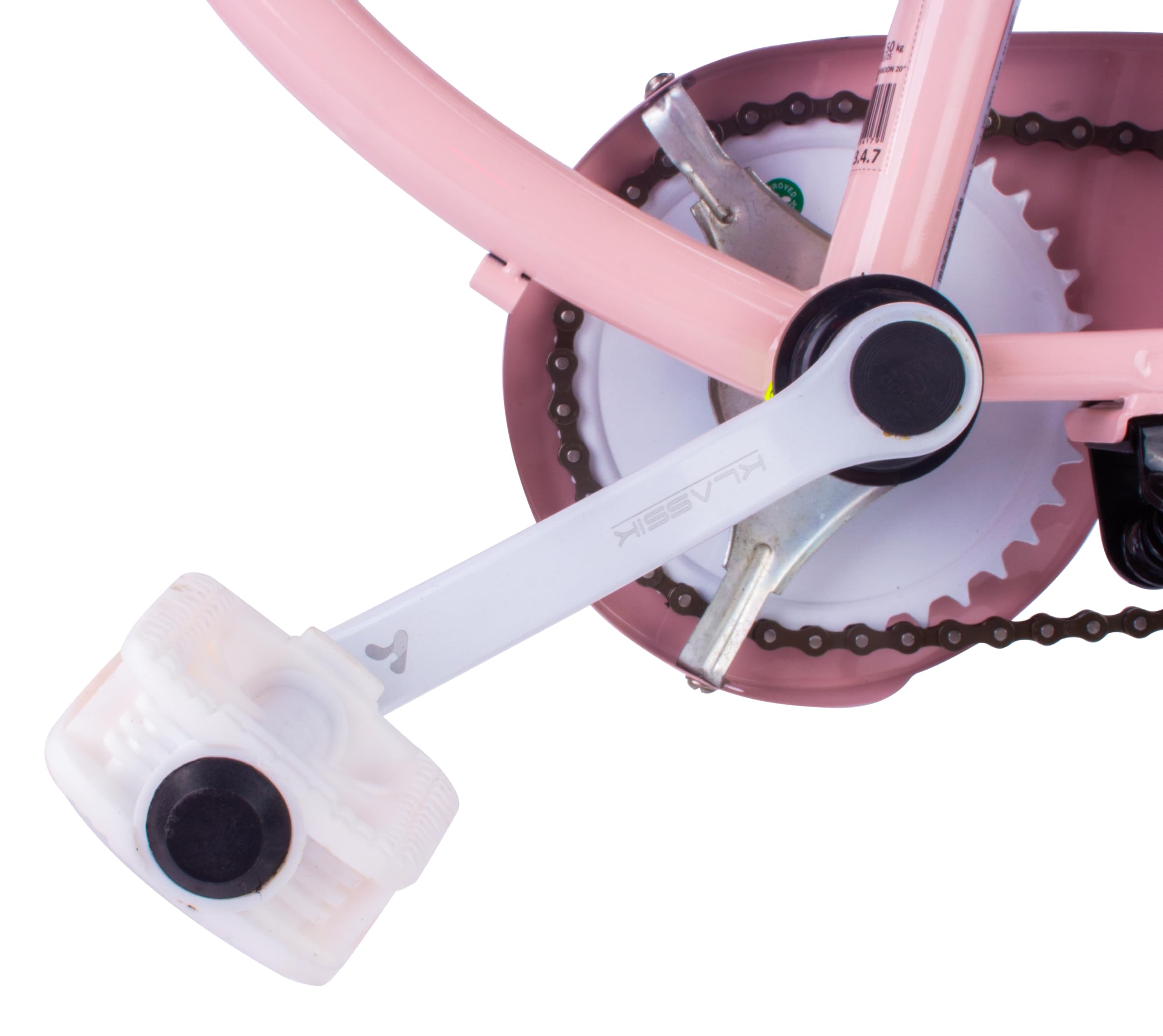 Vélo Fille Sun Baby Heart 20/24 Pouces 6-12 Ans V-Brake Porte-Bagages