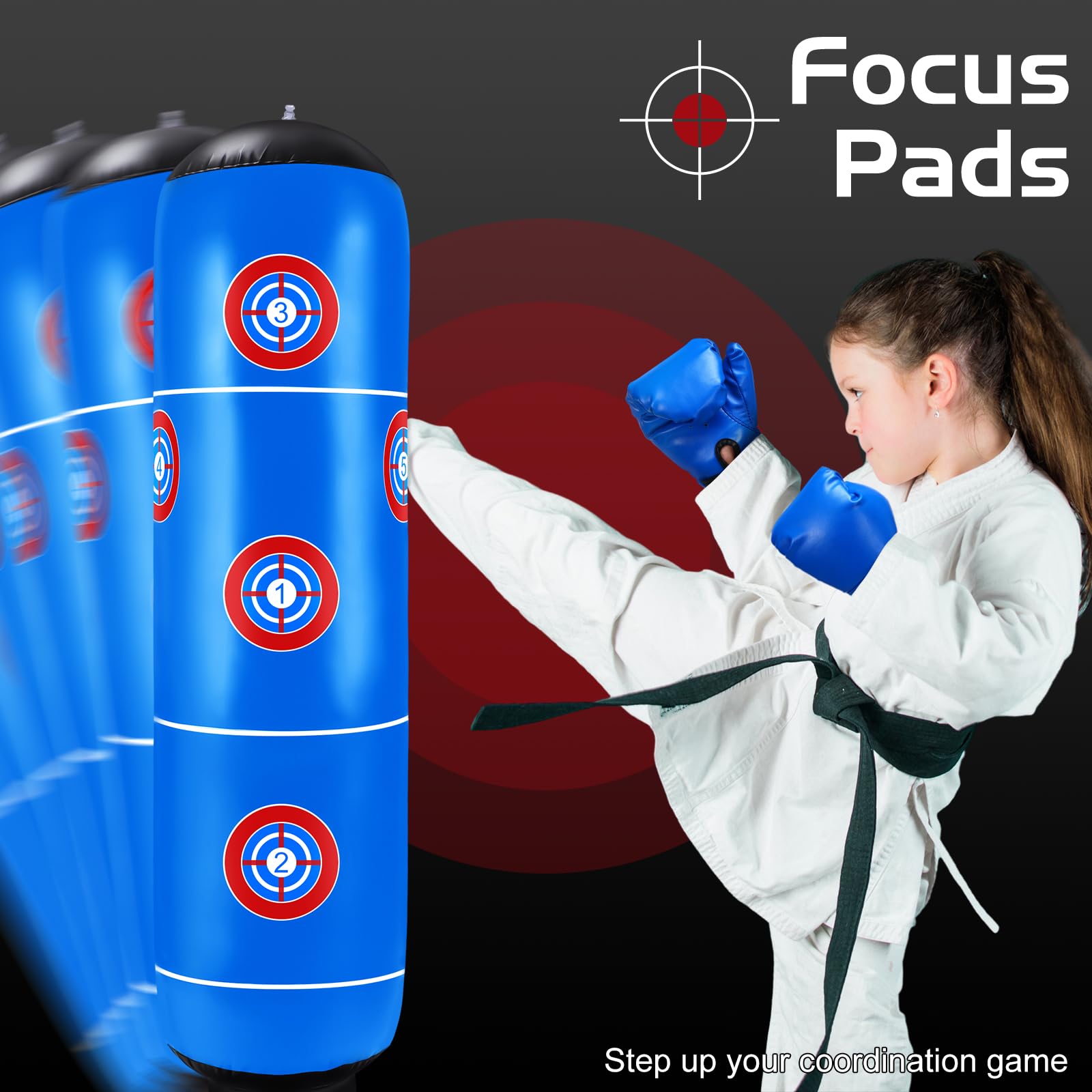 Speed Bag Punching Ball - Ballon De Boxe Suspension - 38x18 Cm - Cuir PU - Entraînement Vitesse Réflexes