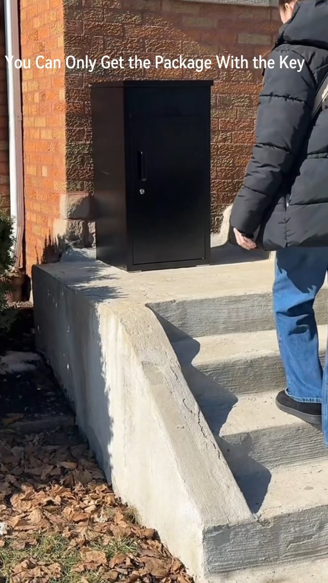 Amazon.com: JFHID Package Delivery Box for Outside,Lockable Anti