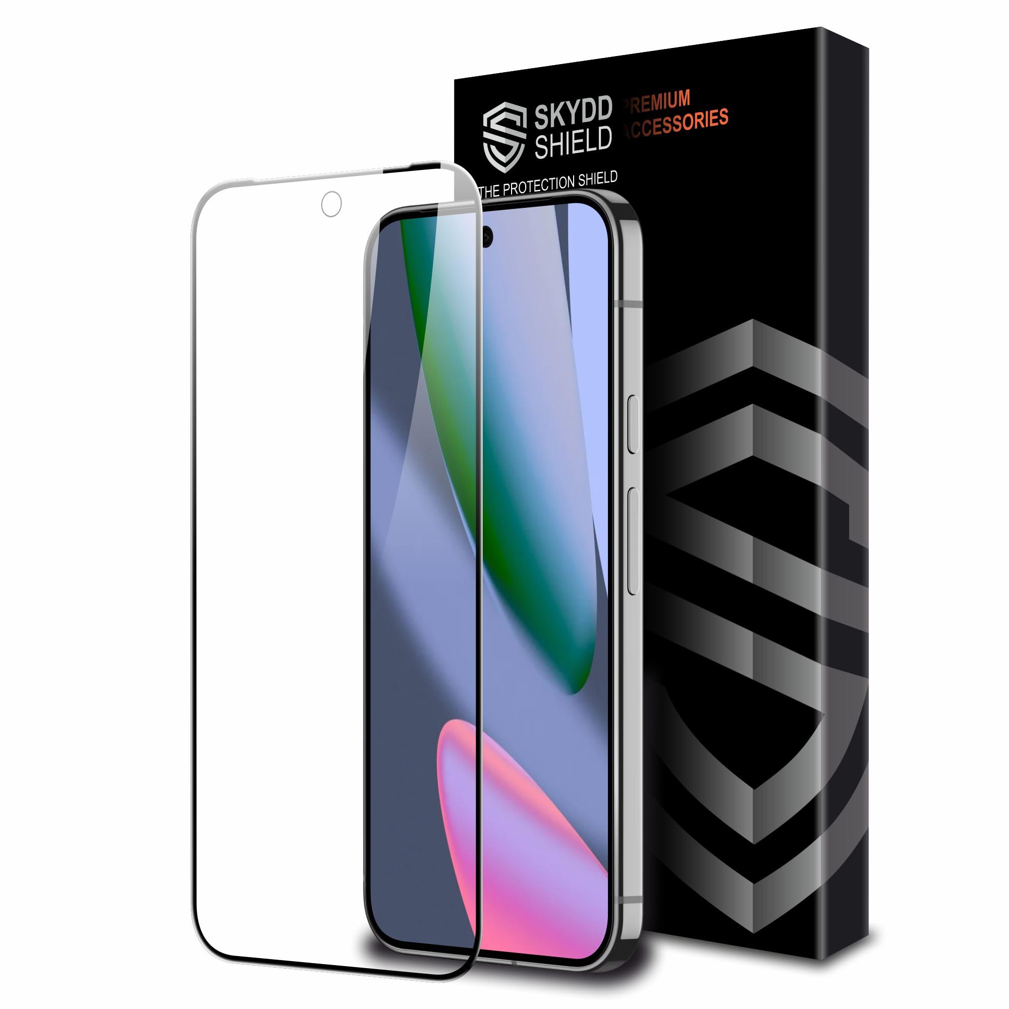 Military-Grade Gorilla Tempered Glass For Google Pixel 10 Pro XL and Google Pixel 9 Pro XL (6.8 Inch) With Installation Kit | Edge to Edge Coverage | Black
