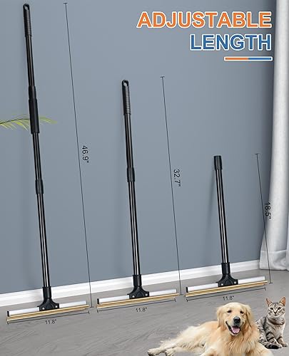 Miniatura 5 de Removedor de pelo de perro para sofá 3 unidades removedor de pelo de perro y gato reutilizable rascador de alfombras y cepillo para alfombra manta