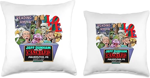 Miniatura 3 de Jeff Dunham Philadelphia, PA (2024) Almohada de tiro