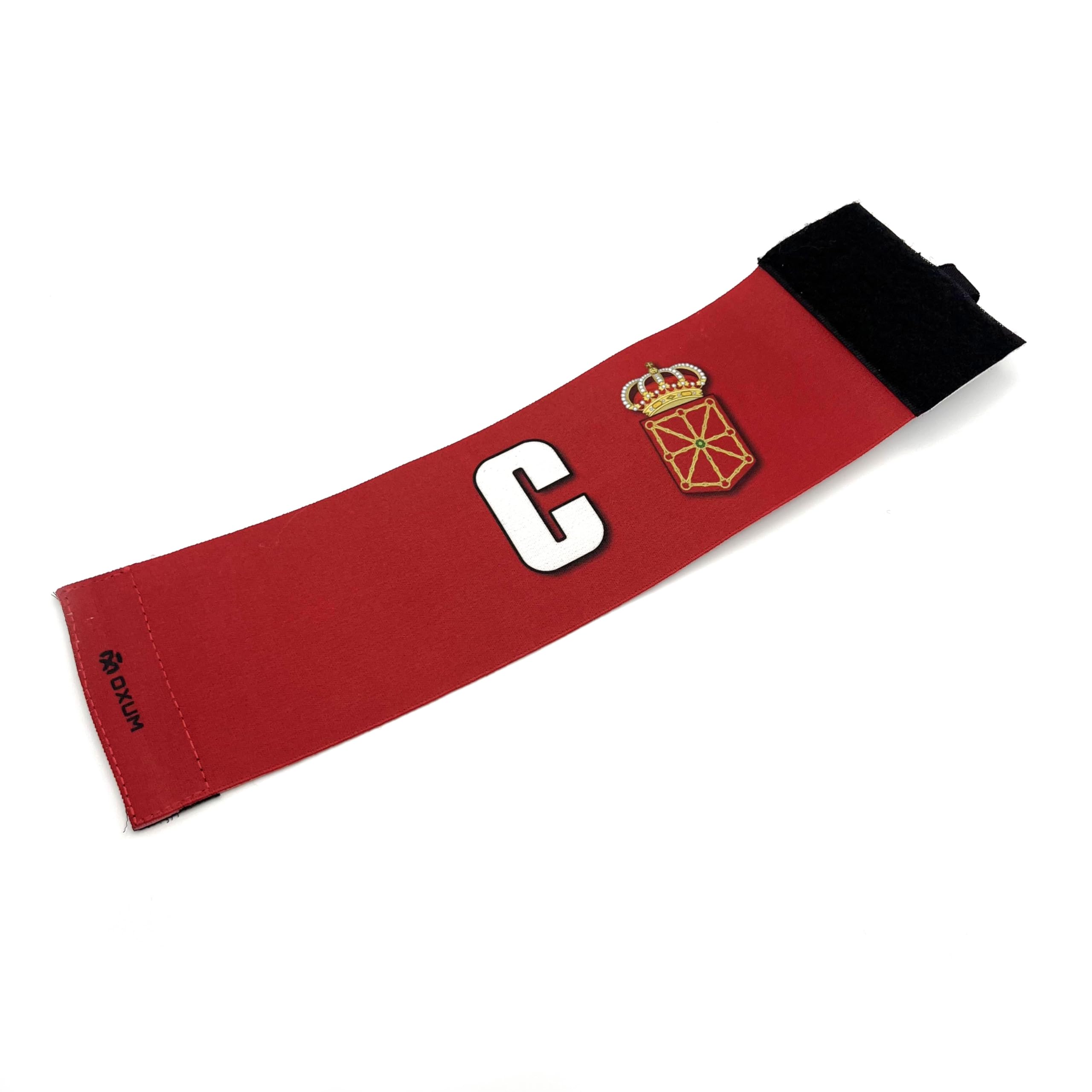 OXUM Sport Captain's Armband for Children and Adults - Football Armband with the Flag of Navarre - Elastic and Adjustable Armband Size L