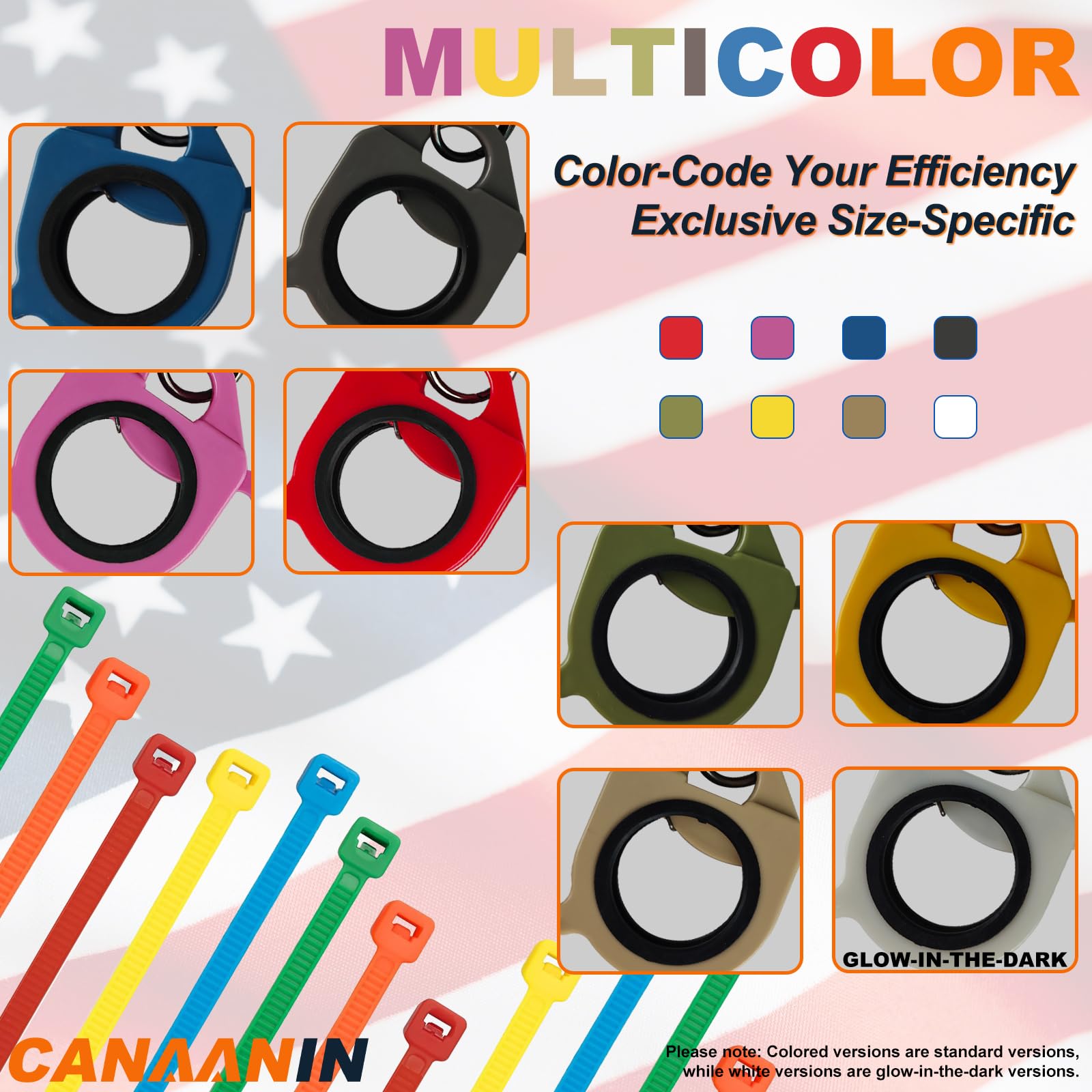 Zip Tie Holder Cable Tie Holder for Tool Belt Color-Coded — Amazon image 6