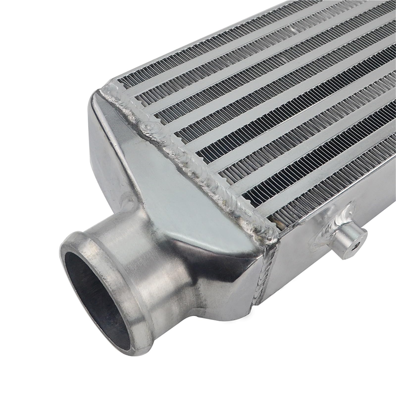 Wentylatory chłodnicy silnika samochodowego 550 * 140 * 65mm Uniwersalny intercooler z turbosprężarką i płytą OD 2,5" z mocowaniem przednim WLR-IN811-25 chłodzenia silnika