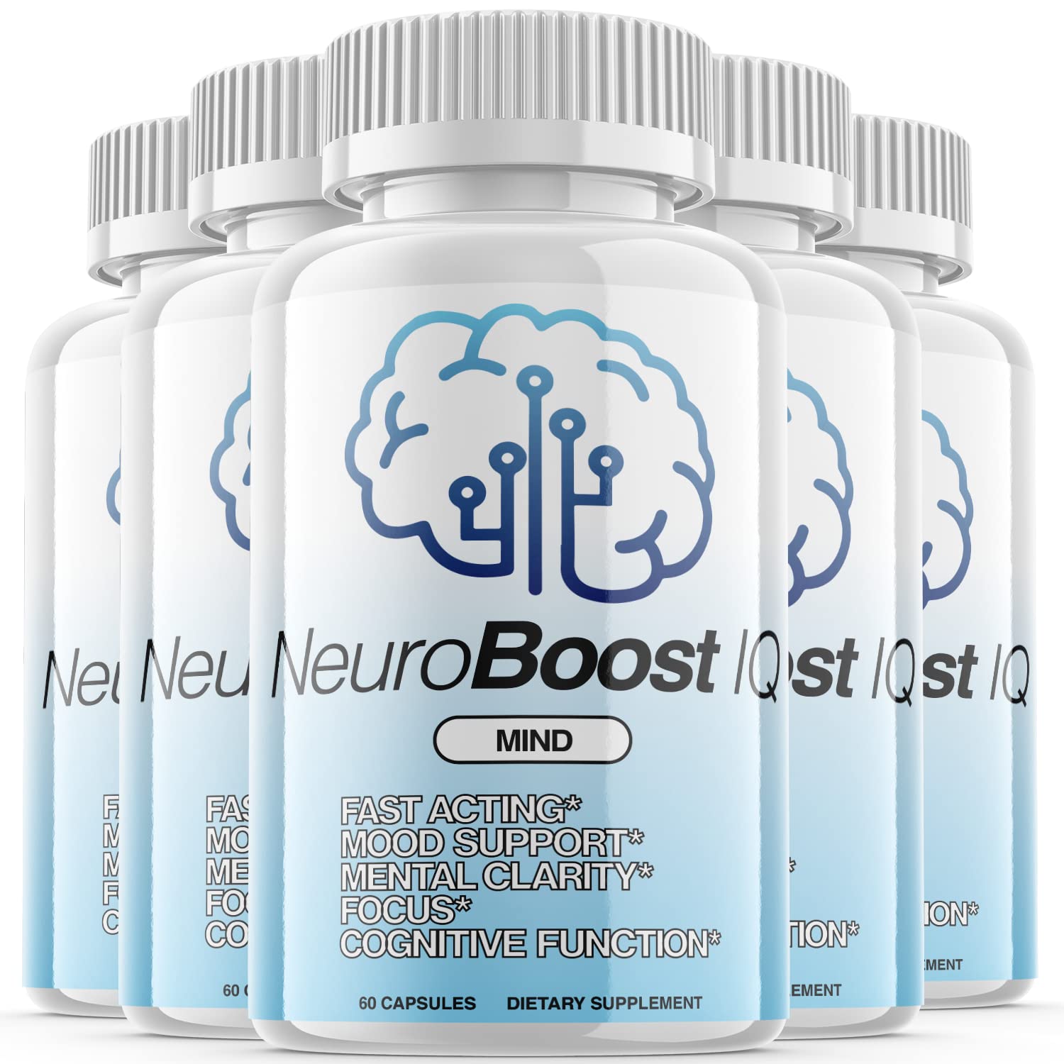 Neuro Boost IQ Brain Supplement (5 Pack)