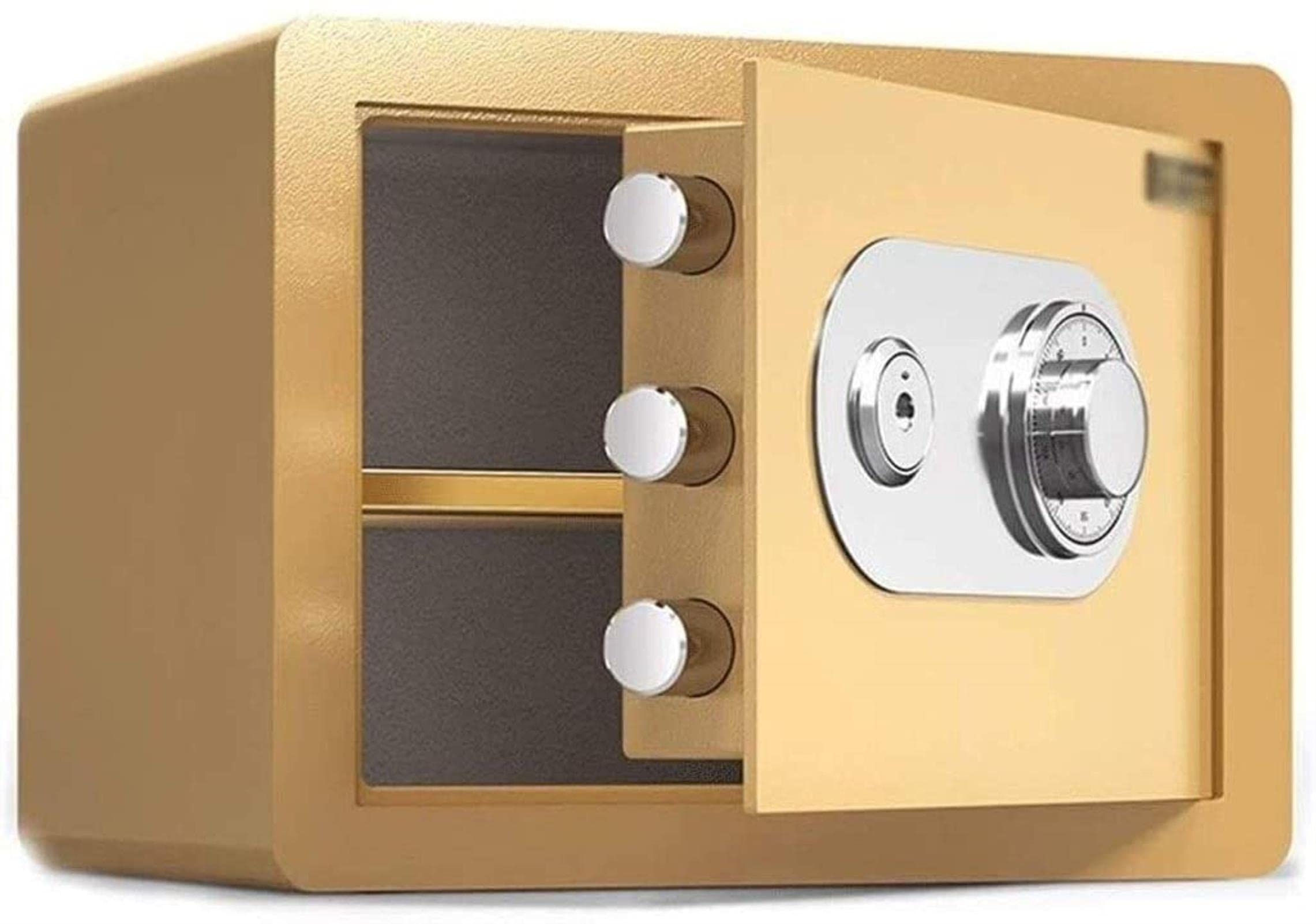 RLKHXBS Mechanical Password Storage with Key Invisible Password Safe Office All-Steel Anti-Theft Safe smart Home Safe