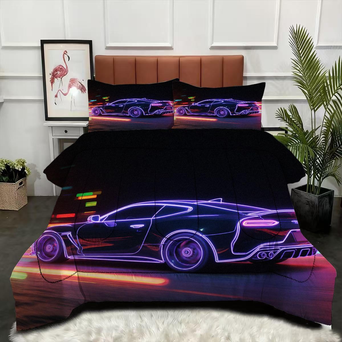 Couette 160x200 cm lavable en machine pour éliminer la poussière facilement